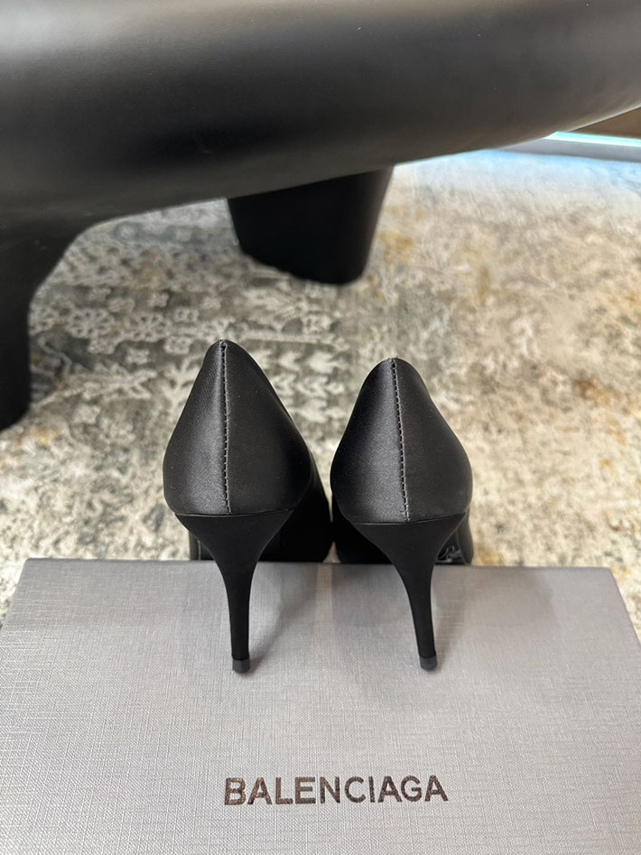 最高級バレンシアガスーパーコピー BALENCIAGA パンプス スエード調 ポインテッドトゥ ハイヒール 2628192 バレンシアガ 靴 アウトレット - 画像 (6)