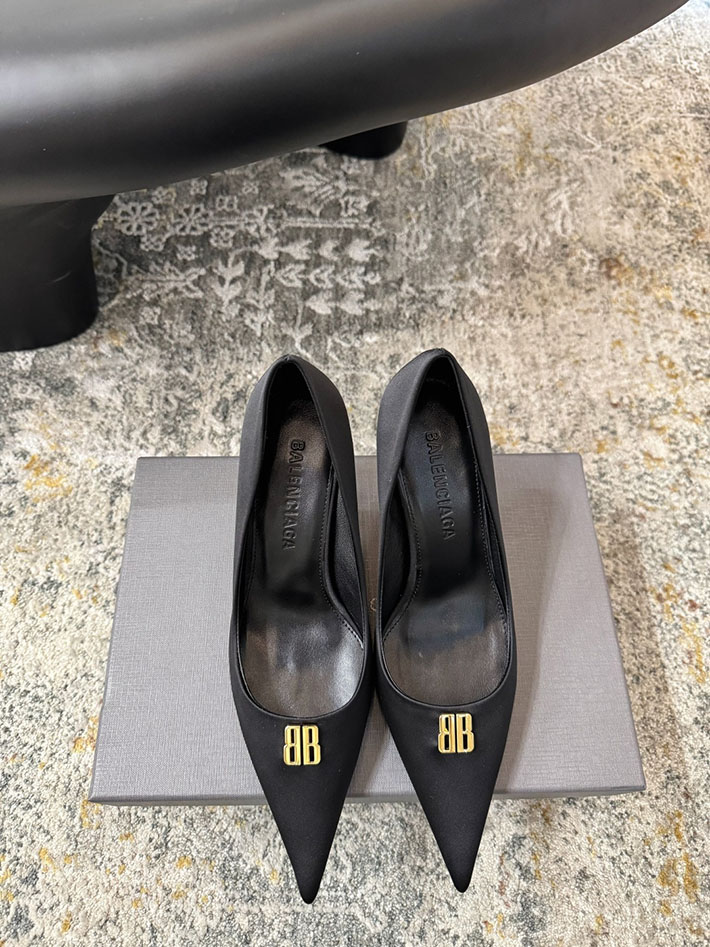 最高級バレンシアガスーパーコピー BALENCIAGA パンプス スエード調 ポインテッドトゥ ハイヒール 2628192 バレンシアガ 靴 アウトレット - 画像 (5)