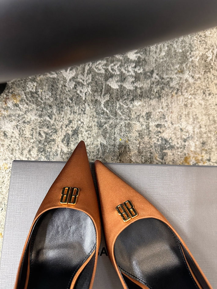 最高級バレンシアガスーパーコピー BALENCIAGA パンプス スエード調 ポインテッドトゥ ハイヒール 2628193 バレンシアガ 靴 レディース - 画像 (8)