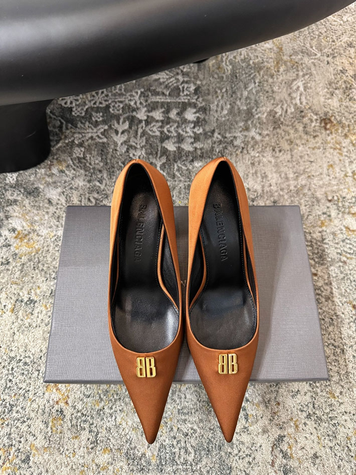 最高級バレンシアガスーパーコピー BALENCIAGA パンプス スエード調 ポインテッドトゥ ハイヒール 2628193 バレンシアガ 靴 レディース - 画像 (5)