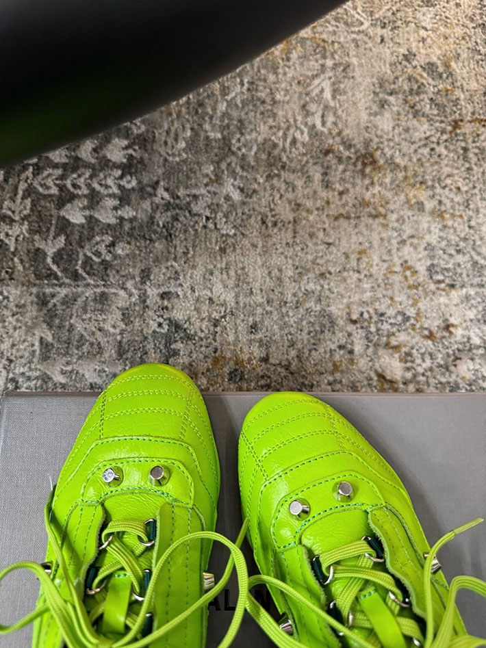 レディース 最高級バレンシアガスーパーコピー BALENCIAGA Studded sneakers City スニーカー 2628195 バレンシアガ スニーカー 新作 - 画像 (6)