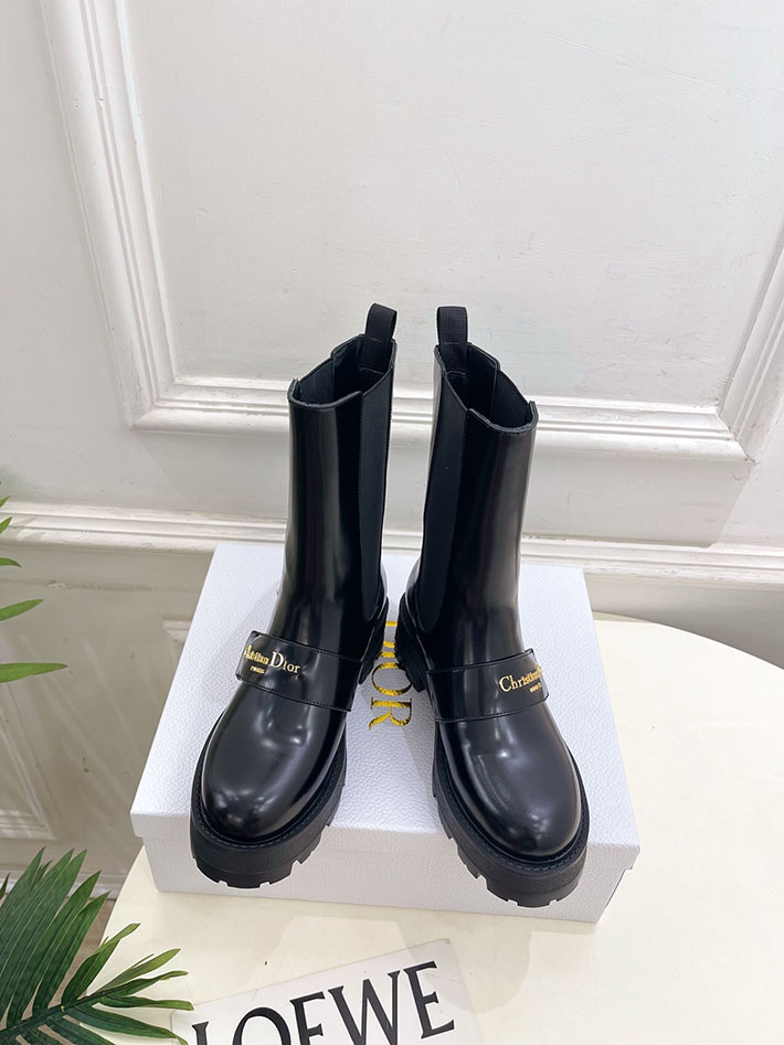最高級ディオールスーパーコピー Dior D-Quest ショートブーツ カーフスキン KDT115VEA_S900 ディオール ブーツ レディース - 画像 (4)