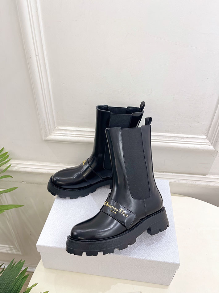 最高級ディオールスーパーコピー Dior D-Quest ショートブーツ カーフスキン KDT115VEA_S900 ディオール ブーツ レディース - 画像 (2)