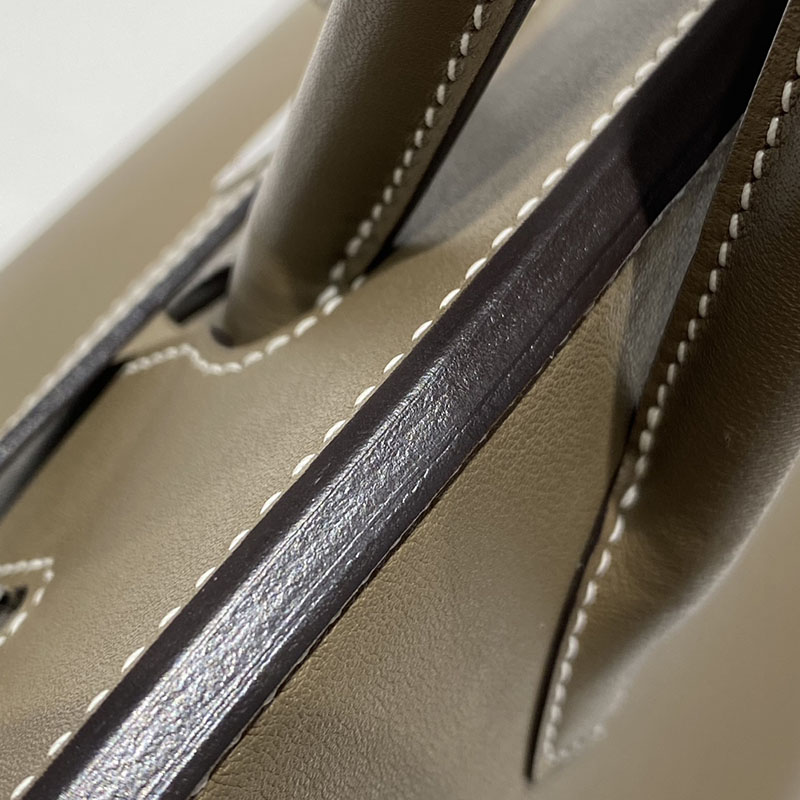 HERMES バーキンショルダーライト 29 Shoulder birkin エトゥープ スイフト シルバー金具 2627395 ショルダーバーキン 新作 - 画像 (5)