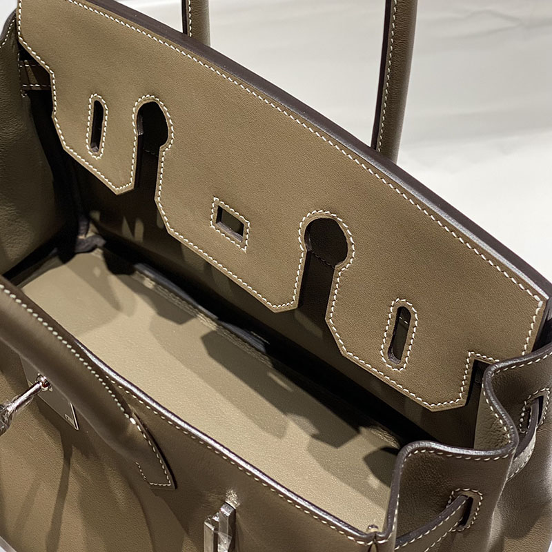 HERMES バーキンショルダーライト 29 Shoulder birkin エトゥープ スイフト シルバー金具 2627395 ショルダーバーキン 新作 - 画像 (2)