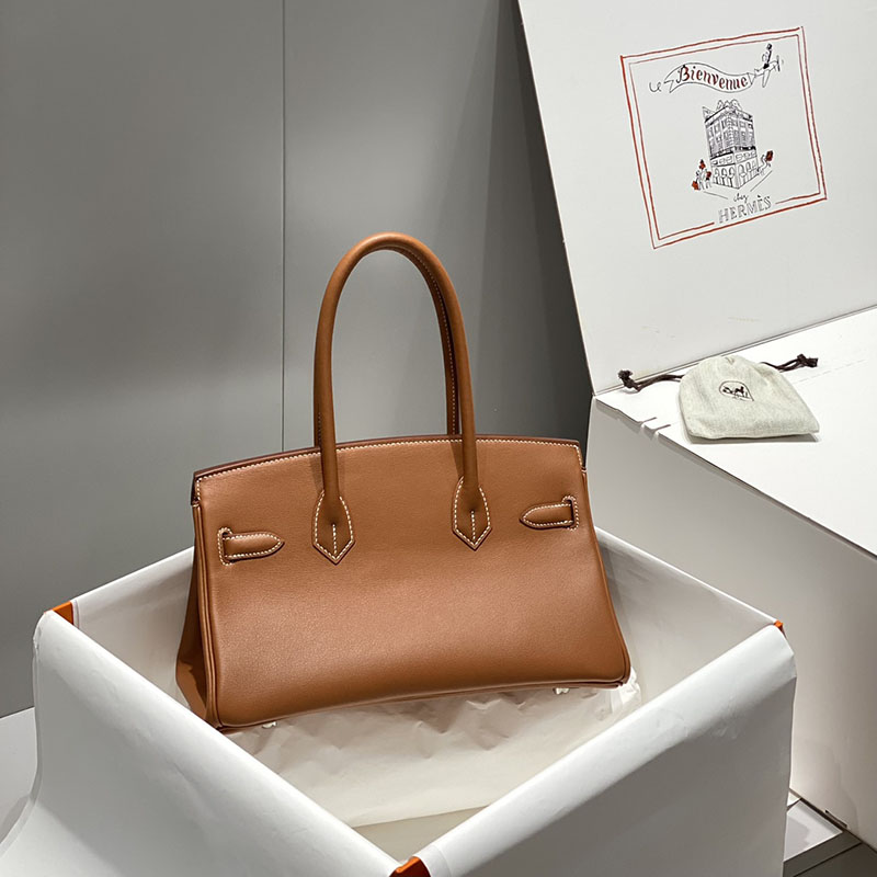 HERMES バーキンショルダーライト 29 Shoulder birkin ゴールド スイフト シルバー金具 2627396 エルメス ショルダーバーキン29 - 画像 (8)