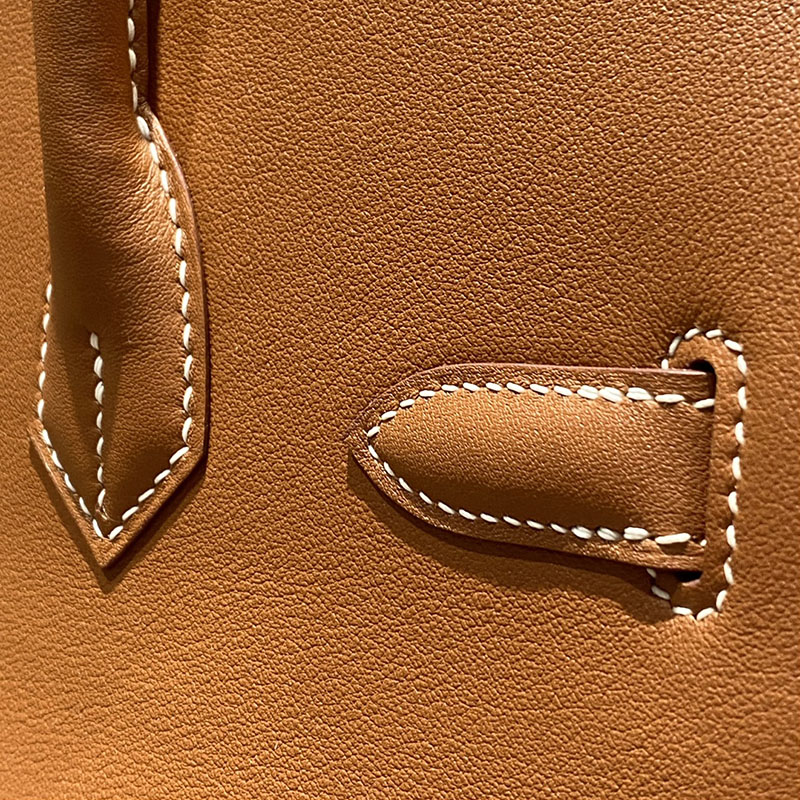 HERMES バーキンショルダーライト 29 Shoulder birkin ゴールド スイフト シルバー金具 2627396 エルメス ショルダーバーキン29 - 画像 (3)