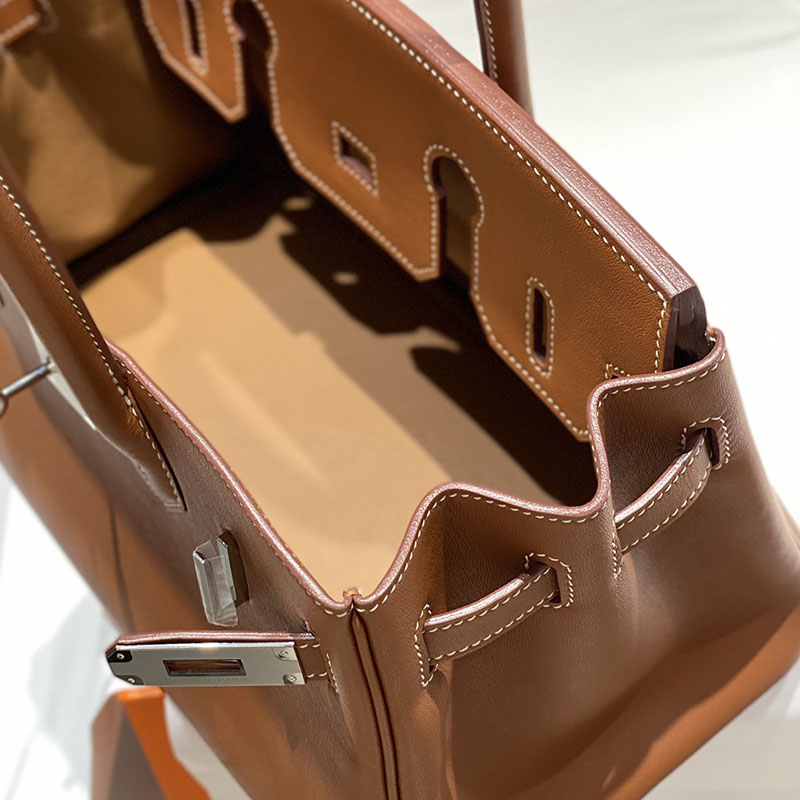 HERMES バーキンショルダーライト 29 Shoulder birkin ゴールド スイフト シルバー金具 2627396 エルメス ショルダーバーキン29 - 画像 (2)