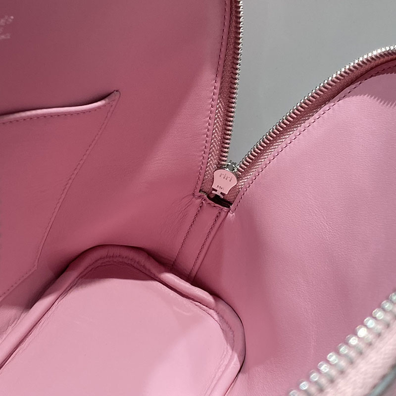 エルメス ボリード バッグ HERMES ボリード1923 25 モーヴシルベストル ヴォーエプソン シルバー金具 2627404 ボリード25 サイズ感 - 画像 (2)