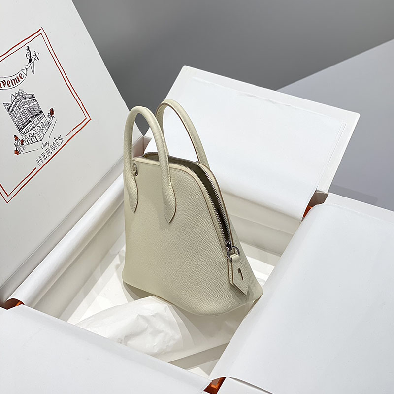 エルメス ボリード バッグ HERMES ボリード1923 25 クレ ヴォーエプソン シルバー金具 2627406 ボリード 25 斜 めがけ - 画像 (3)