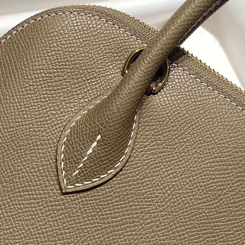エルメス ボリード バッグ HERMES ボリード1923 25 エトゥープ ヴォーエプソン ゴールド金具 2627410 ボリード25 エトゥープ - 画像 (6)
