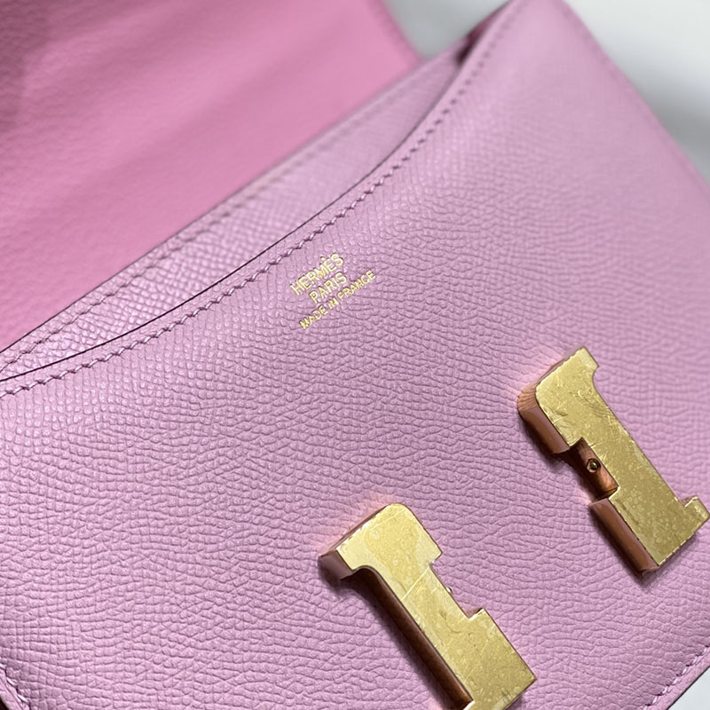 エルメス アウトレット 海外 HERMES コンスタンス3 ミニ モーヴシルベストル ヴォーエプソン ゴールド金具 2627418 コンスタンス ミニ 値段 - 画像 (8)