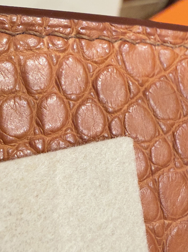 レディース エルメス バッグ 安い順 HERMES バーキン30 タッチ ゴールド トゴ/クロコダイル ゴールド金具2627475 エルメス専門店 おすすめ - 画像 (4)