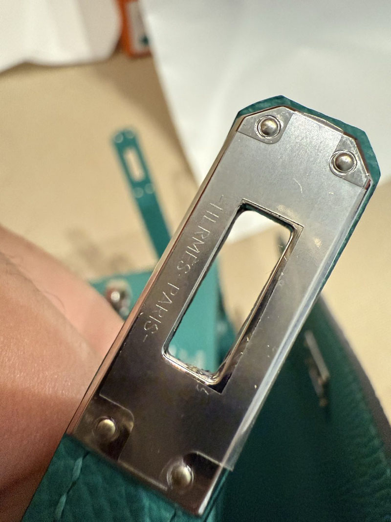 エルメス ケリー25 定価 HERMES ケリー25 外縫い ヴェールヴェロン ヴォーエプソン シルバー金具 2627494 エルメス専門店 おすすめ - 画像 (9)