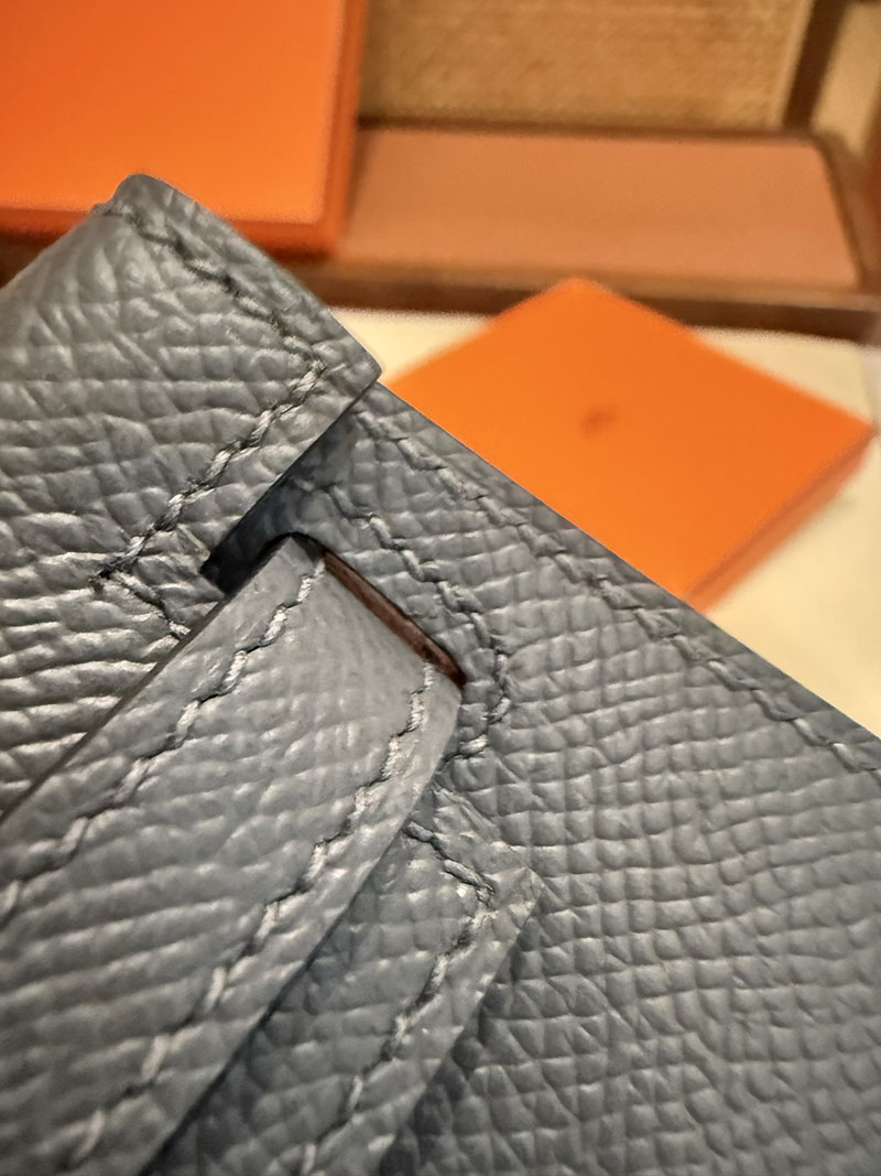 エルメス ミニケリー2 エプソン HERMES ケリーミニ2 外縫い グリミスティ ヴォーエプソン シルバー金具 2627503 エルメス専門店 おすすめ - 画像 (7)
