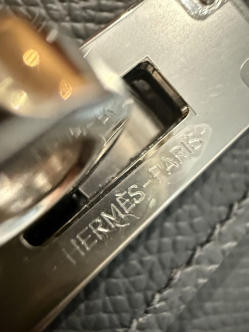 エルメス ミニケリー2 エプソン HERMES ケリーミニ2 外縫い グリミスティ ヴォーエプソン シルバー金具 2627503 エルメス専門店 おすすめ - 画像 (5)