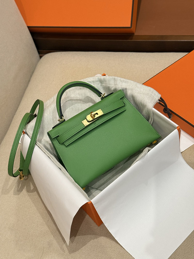 エルメス ミニケリー 定価 HERMES ケリーミニ2 外縫い ヴェールヴェルティゴ ヴォーエプソン ゴールド金具 2627505 エルメス専門店 おすすめ - 画像 (9)