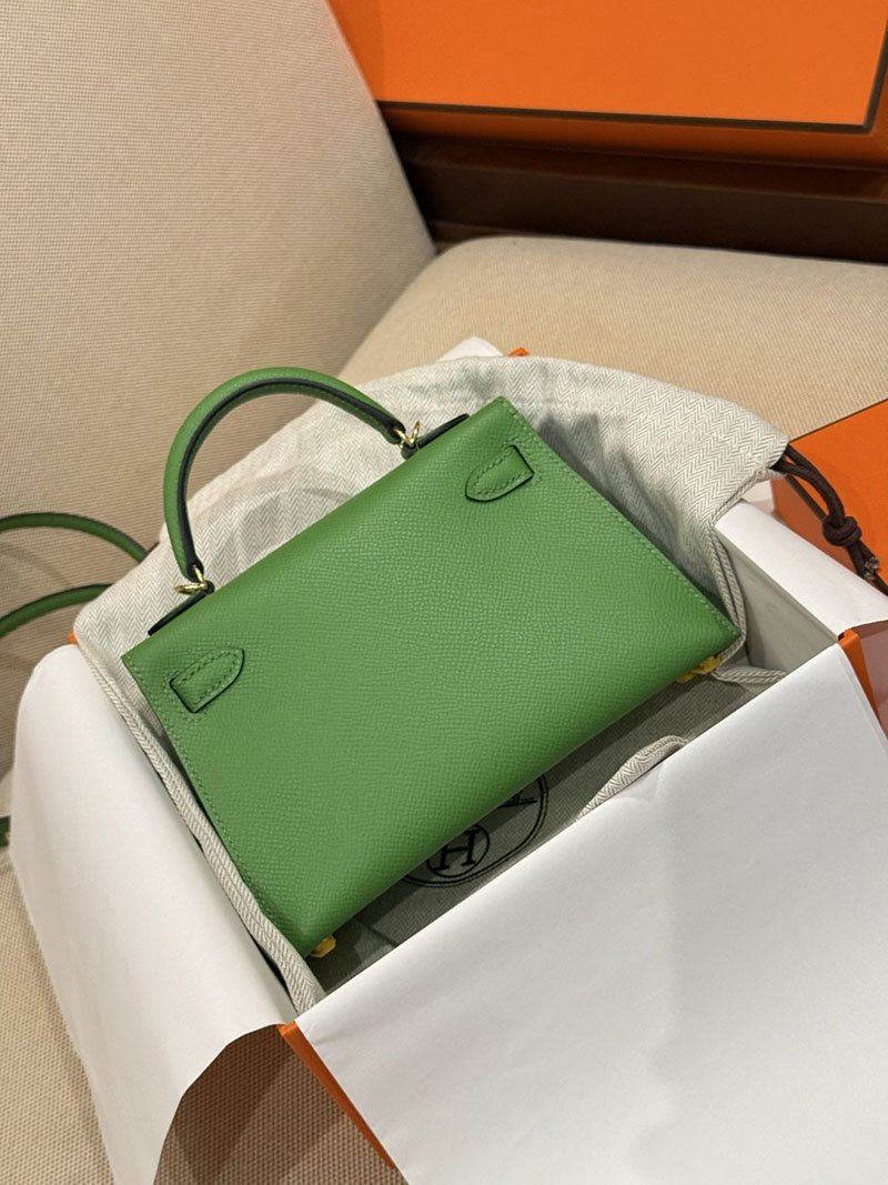 エルメス ミニケリー 定価 HERMES ケリーミニ2 外縫い ヴェールヴェルティゴ ヴォーエプソン ゴールド金具 2627505 エルメス専門店 おすすめ - 画像 (6)