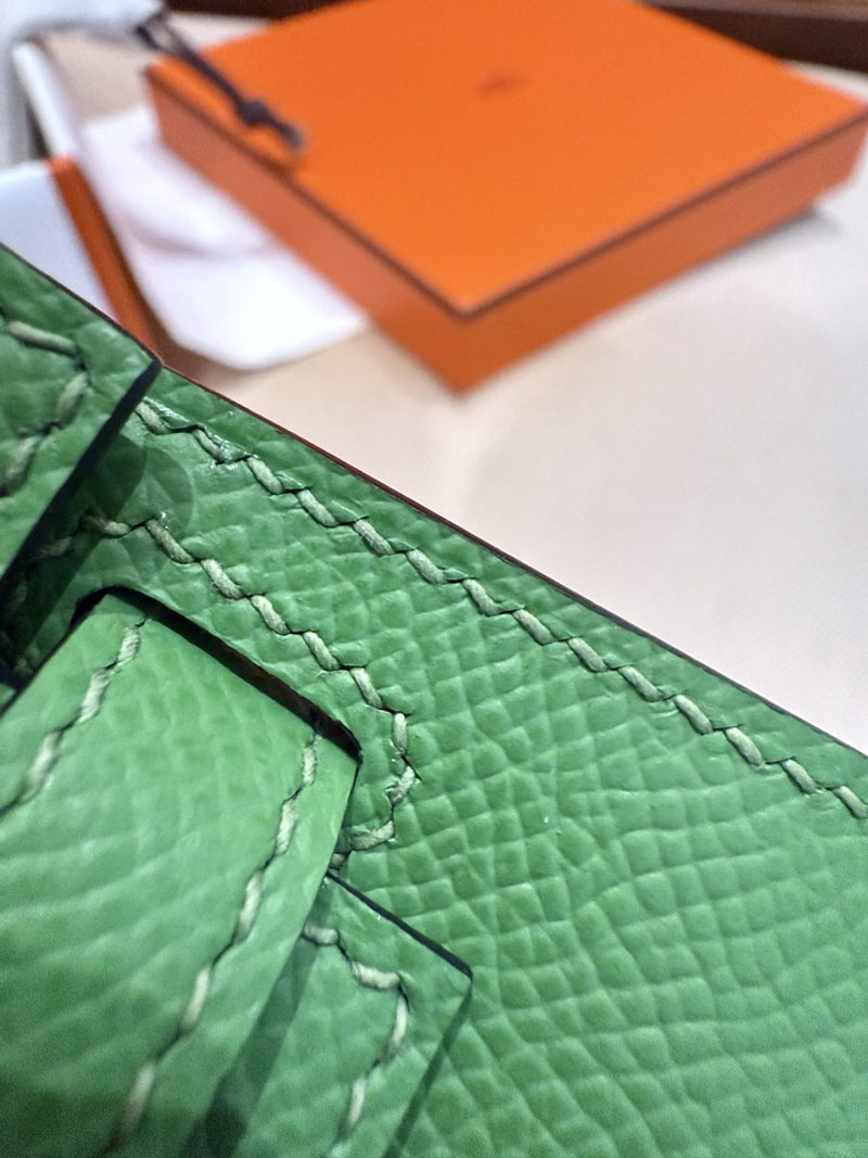 エルメス ミニケリー20 HERMES ケリーミニ2 外縫い ヴェールヴェルティゴ ヴォーエプソン シルバー金具 2627506 エルメス専門店 おすすめ - 画像 (6)