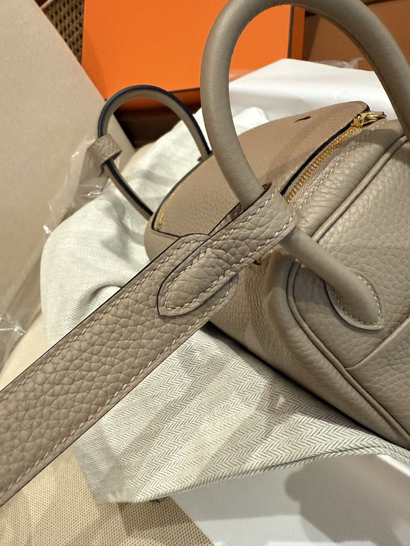 エルメスリンディミニ定価 HERMES ミニリンディ トゥルティールグレー トリヨンクレマンス ゴールド金具 2627509 エルメス専門店 おすすめ - 画像 (6)