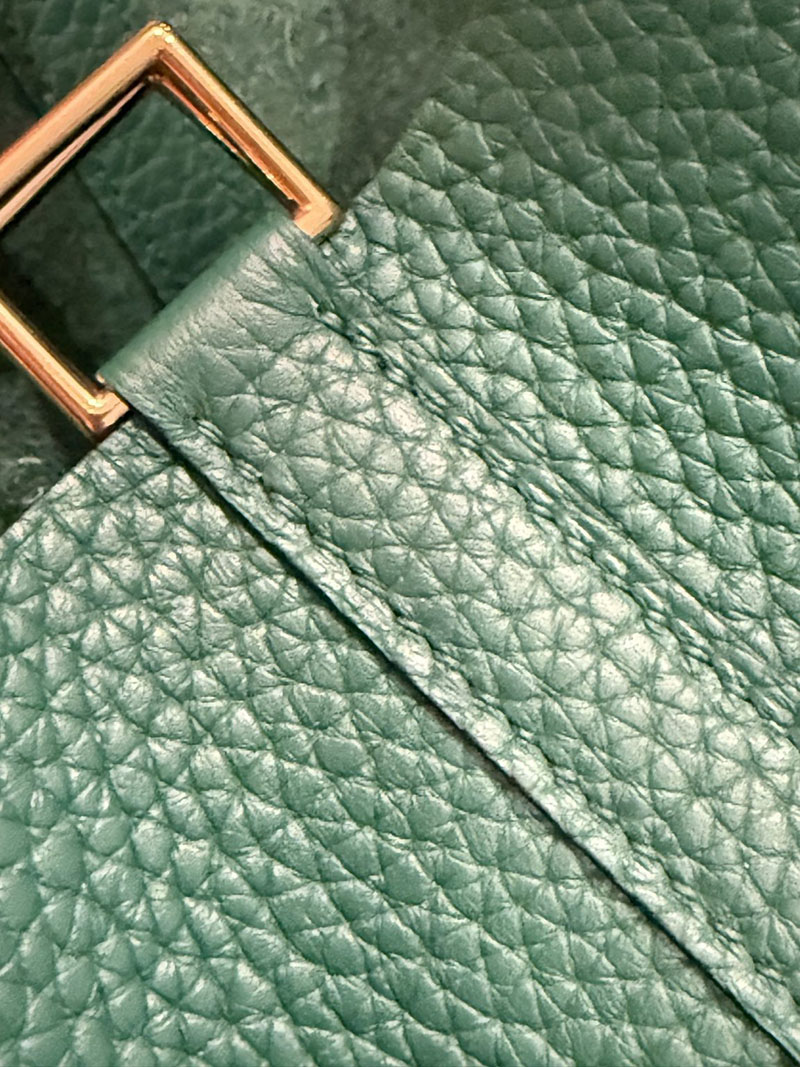 エルメス ピコタン コーデ HERMES ピコタンロック 18 PM マラカイト トリヨンクレマンス ゴールド金具 2627510 エルメス専門店 おすすめ - 画像 (5)