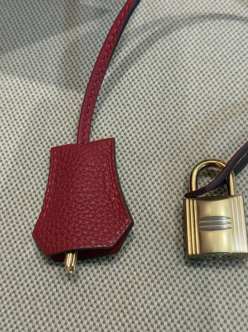 流行り廃り のないブランドバッグ HERMES バーキン35 ルージュカザック トゴ ゴールド金具 2627516 エルメス専門店 おすすめ - 画像 (7)