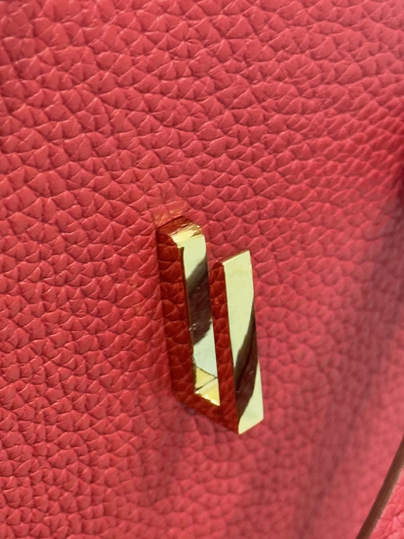 流行り廃り のないブランドバッグ HERMES バーキン35 ルージュカザック トゴ ゴールド金具 2627516 エルメス専門店 おすすめ - 画像 (5)