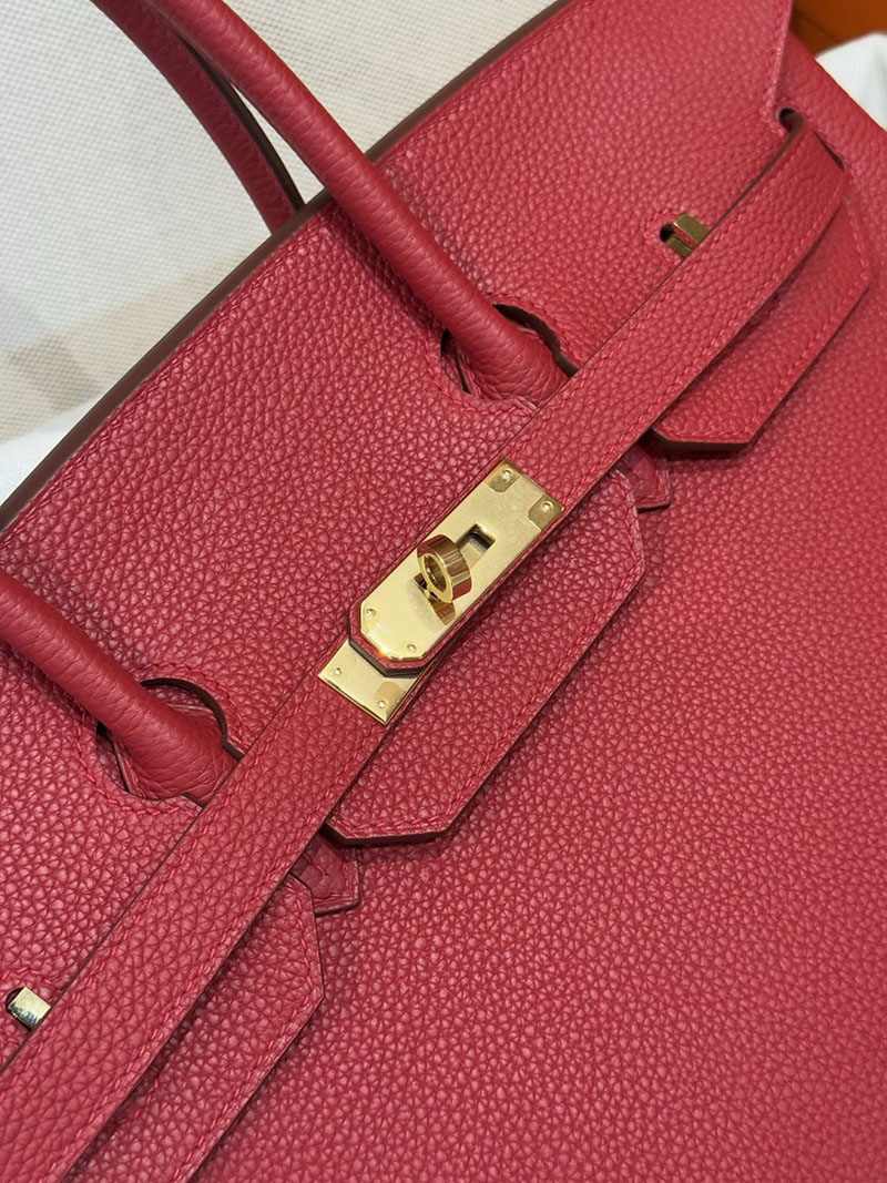 流行り廃り のないブランドバッグ HERMES バーキン35 ルージュカザック トゴ ゴールド金具 2627516 エルメス専門店 おすすめ - 画像 (2)