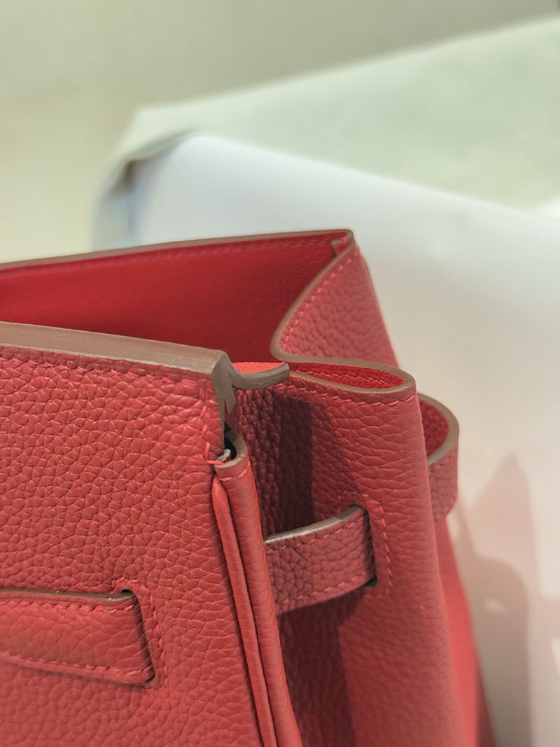 流行り廃り のないブランドバッグ HERMES バーキン35 ルージュカザック トゴ ゴールド金具 2627516 エルメス専門店 おすすめ - 画像 (14)