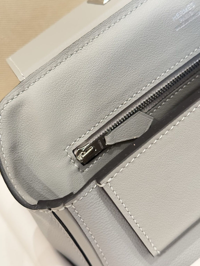 ショルダーバッグ 小さめ おしゃれ 安い HERMES ミニ ヴァンキャトル グリメイヤー エバーカラー/スイフト シルバー金具 2627520 エルメス専門店 - 画像 (5)