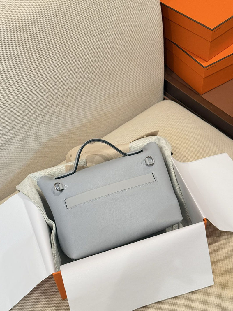 ショルダーバッグ 小さめ おしゃれ 安い HERMES ミニ ヴァンキャトル グリメイヤー エバーカラー/スイフト シルバー金具 2627520 エルメス専門店 - 画像 (4)