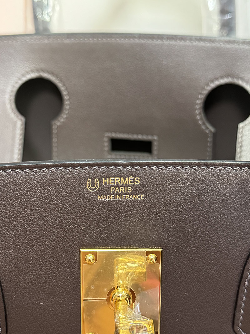 ビジネスバッグ メンズ ハイブランド HERMES オータクロア 40cm ブラック トワルアッシュ×スイフト シルバー金具 2627551 エルメス アウトレット 店舗 - 画像 (2)