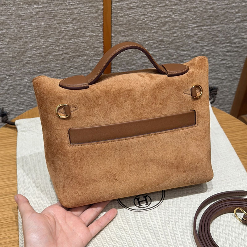 ヴァン キャトル ミニ ゴールド HERMES ミニ ヴァンキャトル ゴールド ヴォー・グリズリー/スイフト ゴールド金具 2627564 エルメス アウトレット 店舗 - 画像 (8)