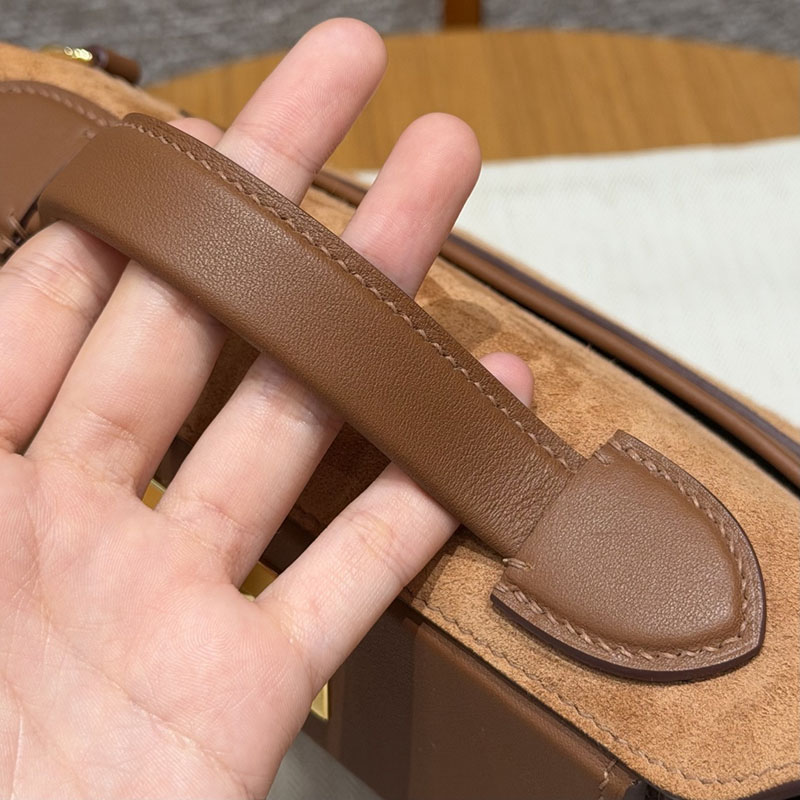 ヴァン キャトル ミニ ゴールド HERMES ミニ ヴァンキャトル ゴールド ヴォー・グリズリー/スイフト ゴールド金具 2627564 エルメス アウトレット 店舗 - 画像 (7)