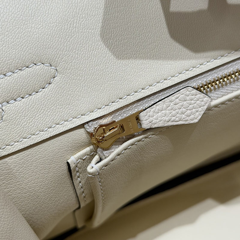 エルメス ピンク バーキン HERMES バーキン25 ローズサクラ/ナタ トゴ ゴールド金具 2627568 エルメス アウトレット 店舗 - 画像 (7)
