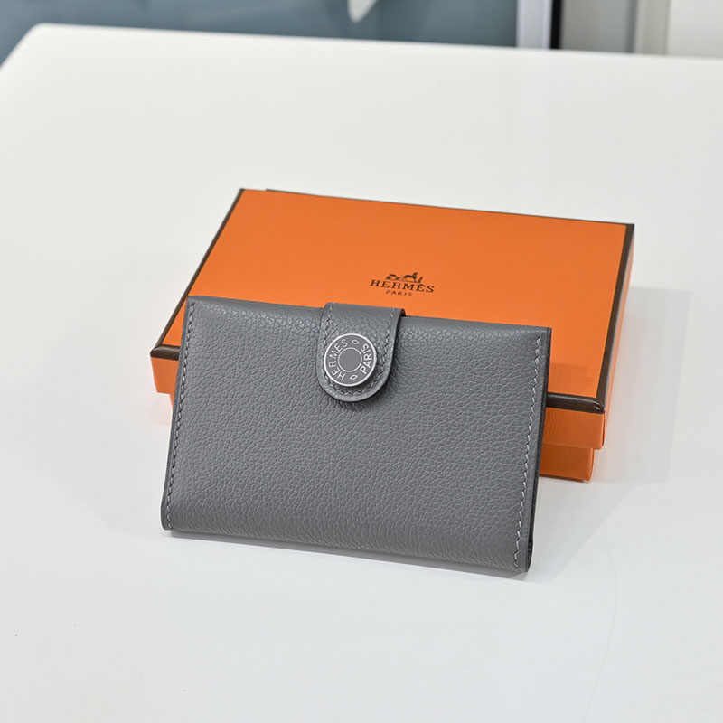 エルメス カードケース 財布代わり HERMES カードホルダー グリメイヤー エバーカラー シルバー金具 2627569 エルメス アウトレット 店舗 - 画像 (5)
