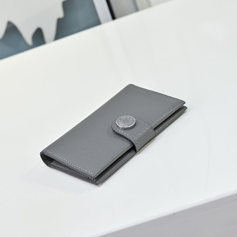 エルメス カードケース 財布代わり HERMES カードホルダー グリメイヤー エバーカラー シルバー金具 2627569 エルメス アウトレット 店舗 - 画像 (3)