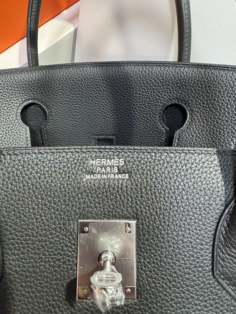 バーキン40 メンズ 定価 HERMES バーキン40 クロムハーツ 黒 ブラック トゴ シルバー金具 2627612 エルメス 海外通販 - 画像 (3)