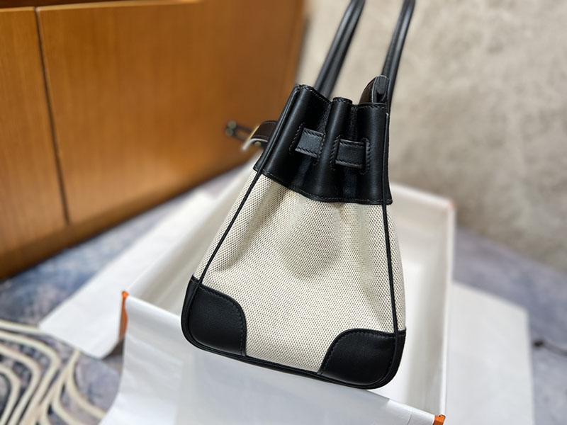 エルメス バーキン 定価 HERMES バーキン30 キャンバス 黒 ブラック スイフト/トワルアッシュ ゴールド金具 2627639 エルメス 海外通販 - 画像 (5)