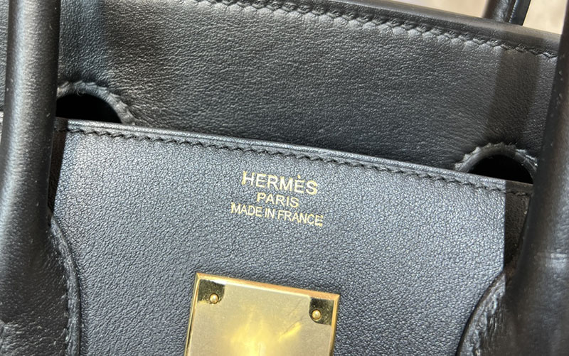 エルメス バーキン 定価 HERMES バーキン30 キャンバス 黒 ブラック スイフト/トワルアッシュ ゴールド金具 2627639 エルメス 海外通販 - 画像 (4)