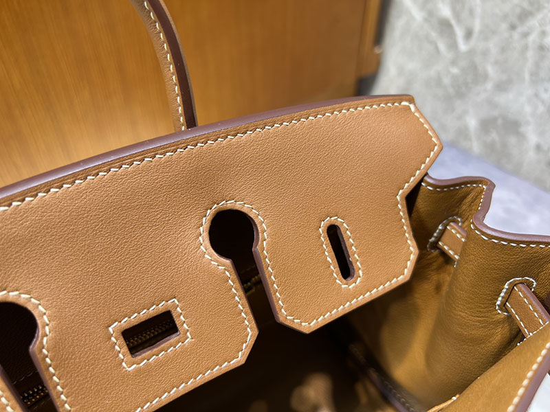 エルメス バッグ バーキン25 HERMES バーキン25 キャンバス ゴールド スイフト/トワルアッシュ ゴールド金具 2627644 エルメス 海外通販 - 画像 (2)