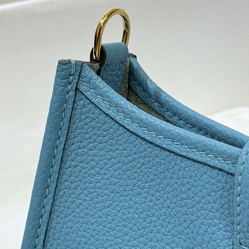 エルメス 斜 めがけ エブリン ミニ HERMES エヴリン TPM ブルージーン トリヨンクレマンス ゴールド金具 2627654 エルメス 海外通販 - 画像 (6)