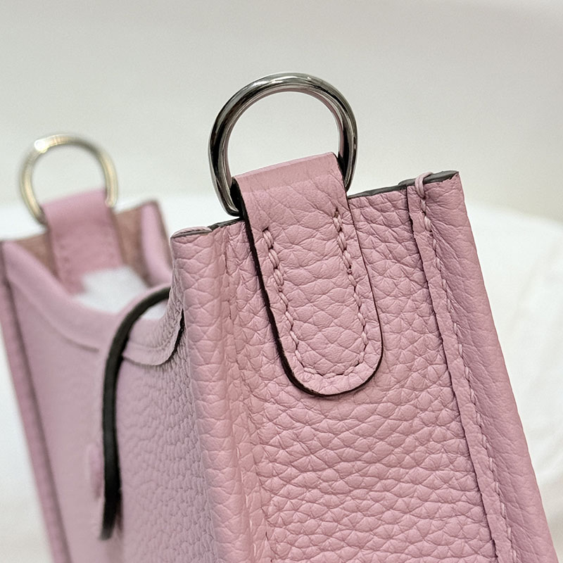 エルメス ミニ エブリン 公式 HERMES エヴリン TPM ピンク トリヨンクレマンス シルバー金具 2627665 エルメス 海外通販 - 画像 (7)