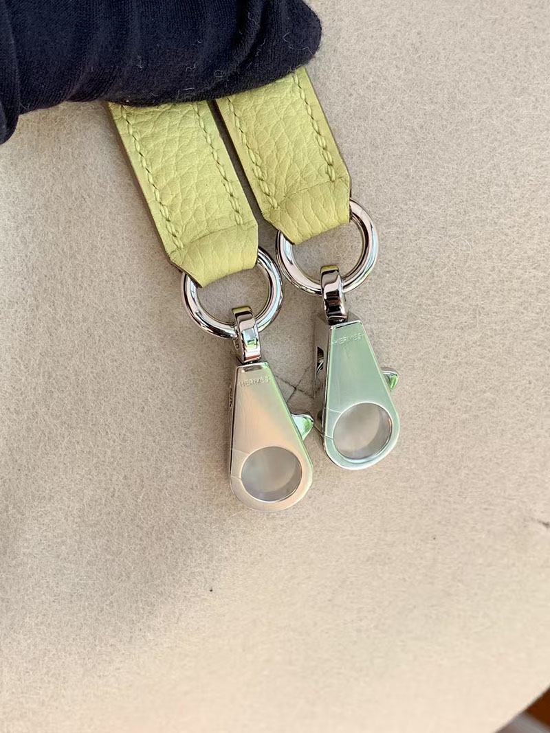 エルメス ケリー25 HERMES ケリー25 内縫い ジョーヌプッサン トゴ シルバー金具 2627741 エルメス 新作バッグ - 画像 (3)