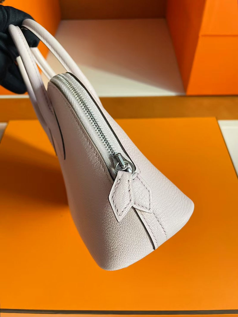 エルメス ボリードミニ HERMES ボリード1923 ミニ モーヴペール シェブルミゾル シルバー金具 2627754 エルメス 新作バッグ - 画像 (4)