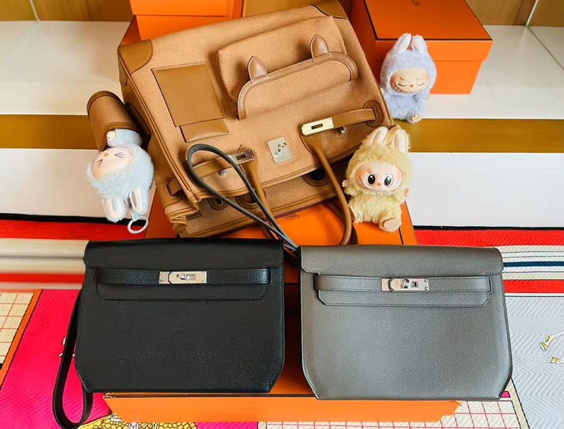 バーキン カーゴ 35 HERMES バーキンカーゴ35 デゼール/セサミ キャンバス/スイフト シルバー金具 2627765 エルメス 新作バッグ - 画像 (2)