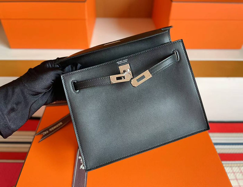 エルメス リュック レディース HERMES ケリーダンス2 黒 ブラック スイフト シルバー金具 2627785 エルメス 新作バッグ - 画像 (5)