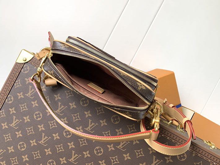 ルイヴィトン販売店舗 バッグ メンズ Louis Vuitton ナイル Nil ブラウン M26068 ヴィトン ショルダーバッグ メンズ - 画像 (3)