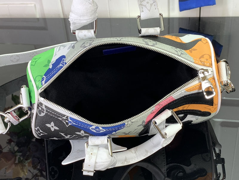 ルイヴィトン並行輸入品 LOUIS VUITTON キーポルバンドリエール25 マルチカラー モノグラム M46701 ルイヴィトン キーポル25 - 画像 (3)