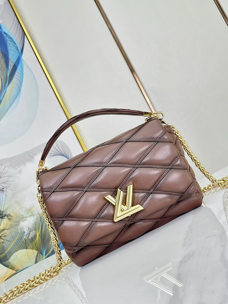 ルイヴィトン並行輸入品 LOUIS VUITTON GO-14 MM ショルダーバッグ スモークドタン ラムレザー M23601 ルイヴィトン バッグ ショルダー - 画像 (9)